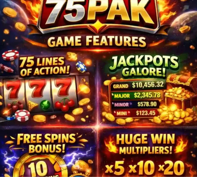 75pak Game logo