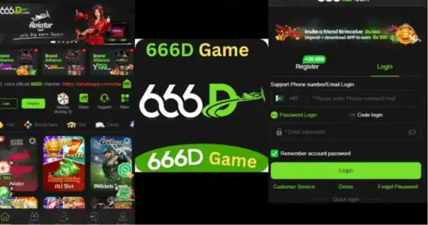 666D game logo