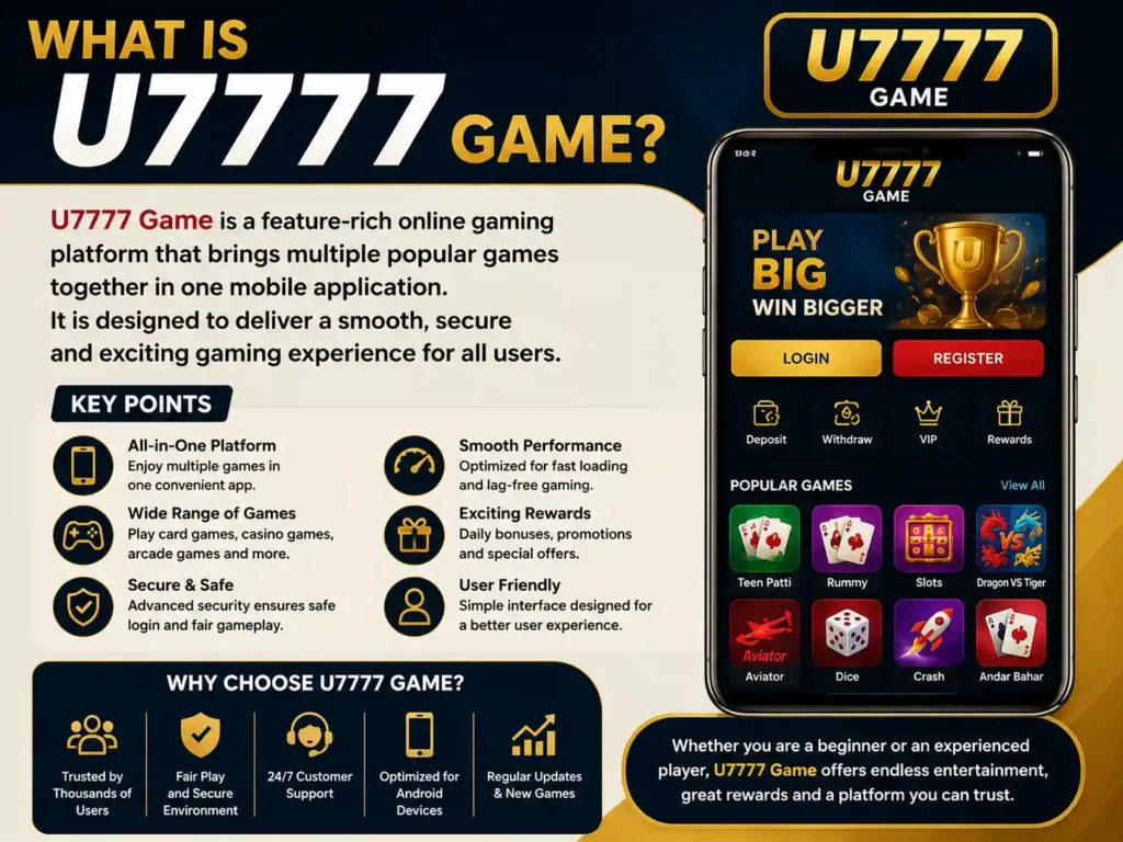 u7777 game logo
