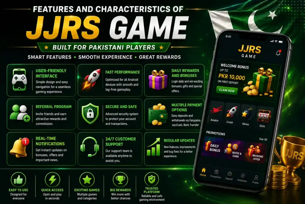 Features and Characteristics of JJRS Game