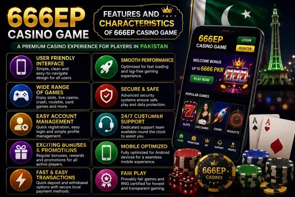 Features and Characteristics of the 666EP Casino Game