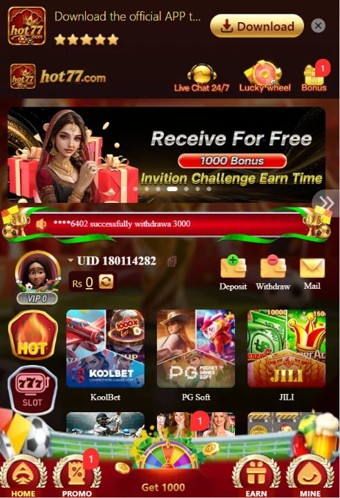 hot777 game logo